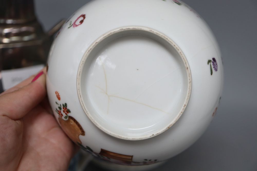 A quantity of mixed ceramics and a cocktail shaker